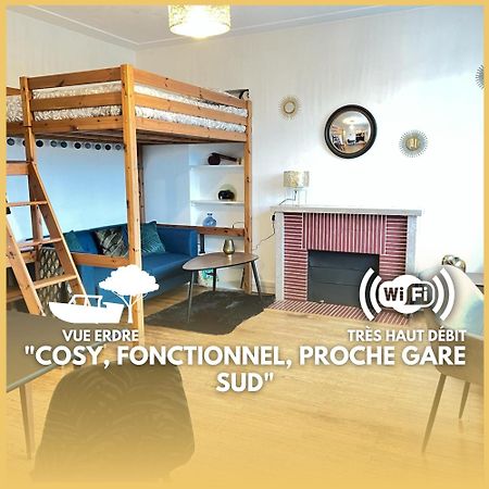 Апартаменты Felix Vue Erdre & Cite Des Congres / Gare Sud Нант Экстерьер фото